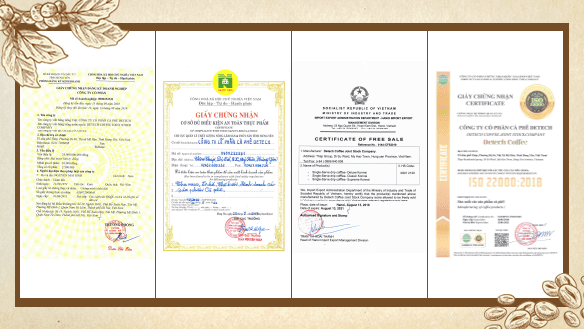 Quality certification
