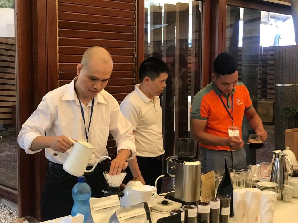 DETECH COFFEE AT FRANCE AND VIETNAM COFFEE CONFERENCE